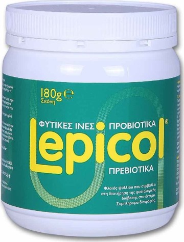 Lepicol, Fibres Végétales - Probiotiques, 180gr
