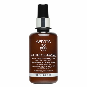 Apivita Γαλάκτωμα Καθαρισμού 3σε1, 200ml Apivita Γαλάκτωμα Καθαρισμού 3σε1, 200ml