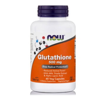 Now Foods Glutathione 500mg 60 Capsules