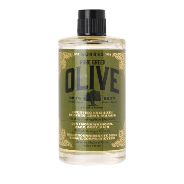 Korres Olive Huile Nourrissante 3 en 1 Visage/Corps/Cheveux 100 ml