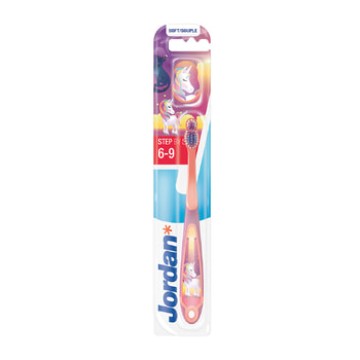 Jordan Step By Step 6-9 Soft Toothbrush, 1 τεμάχιο Jordan Step By Step 6-9 Soft Toothbrush, 1 τεμάχιο