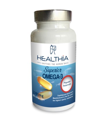 Healthia Superior Omega 3, 60 κάψουλες Healthia Superior Omega 3, 60 κάψουλες