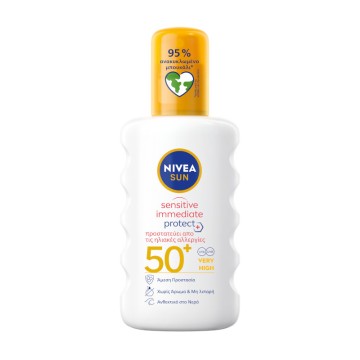 Nivea Sun Sensitive Immediate Protect+ Spf 50+ 200ml