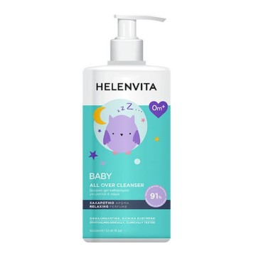 Helevita Baby All Over Cleanser Relaxing Perfume 0m+, 1000ml Helevita Baby All Over Cleanser Relaxing Perfume 0m+, 1000ml