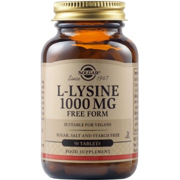 Solgar L-lisina 1000 mg 50 compresse