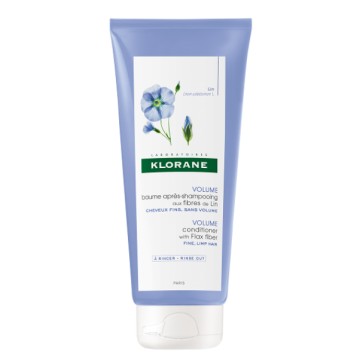 Klorane Linum Softening Cream for Volume with Flax Fibers 200ml