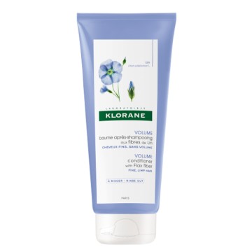 Klorane Linum Weichmachende Creme für Volumen mit Flachsfasern 200ml