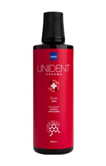 Intermed Unident Pharma Gum Care Mouthwash, 500ml Intermed Unident Pharma Gum Care Mouthwash, 500ml