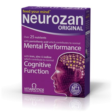 Vitabiotics Neurozan, formula nutritiva per la salute del cervello 30 capsule