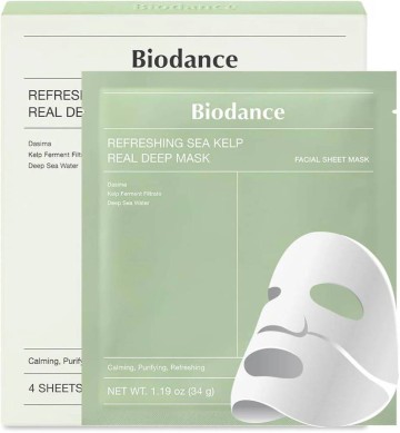 Biodance Refreshing Sea Kelp Real Deep Mask, 34g Biodance Refreshing Sea Kelp Real Deep Mask, 34g