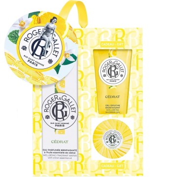 Roger & Gallet Promo Cedrat Eau Parfumee Bienfaisante 100ml & Soap 50g & Shower Gel 50ml