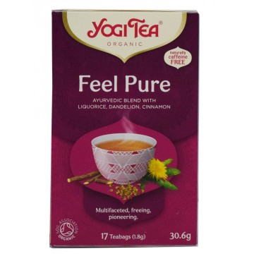 Çaj Yogi Feel Pure (Detox) 30.6 gr, 17 thasë