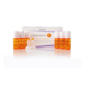 Synchroline Synchrovit C, Anti-Aging-Gesichtsserum 6 Fläschchen x 5 ml