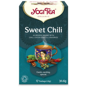 Yogi Tea Sweet Chili 30.6gr, 17 Φακελάκια