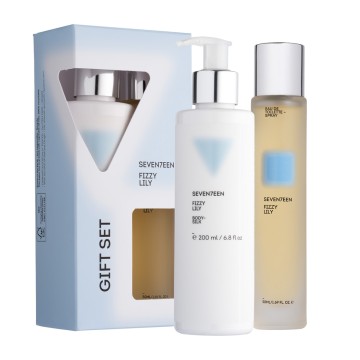 Seventeen Promo Fizzy Lily with Body Silk 200ml & EDT 50ml