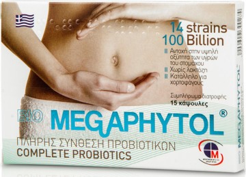 Medichrom Megaphytol, Synthèse Complète de Probiotiques 15 gélules