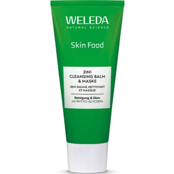 Weleda Skin Food 2 in 1 Cleansing Balm & Mask, 75ml Weleda Skin Food 2 in 1 Cleansing Balm & Mask, 75ml