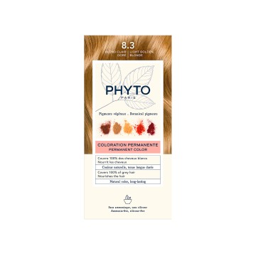 Phyto Phytocolor Μόνιμη Βαφή Μαλλιών 8.3 Ξανθό Ανοιχτό Χρυσό Phyto Phytocolor Μόνιμη Βαφή Μαλλιών 8.3 Ξανθό Ανοιχτό Χρυσό