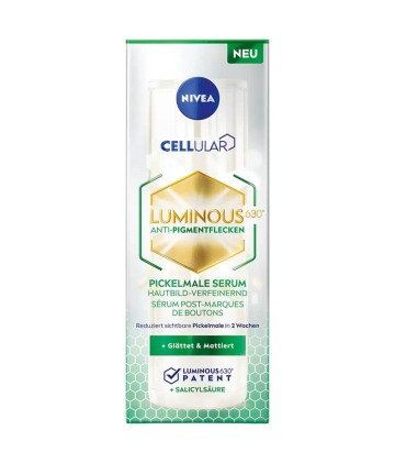 Nivea Cellular Luminous 630 Сыворотка от пятен после прыщей 30 мл