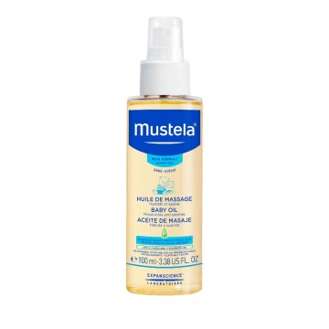 Mustela Baby Oil, Детское масло для массажа, 100мл