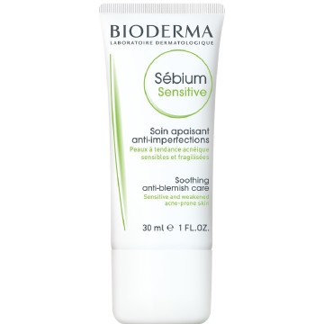 Bioderma Sebium Sensitive Beruhigende Pflege gegen Hautunreinheiten 30 ml