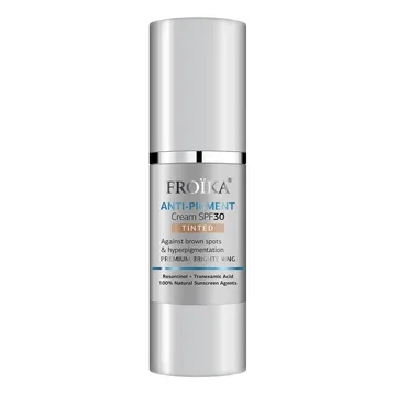 Crème Anti-Pigment Froika Teintée contre les Taches Brunes et l'Hyperpigmentation...