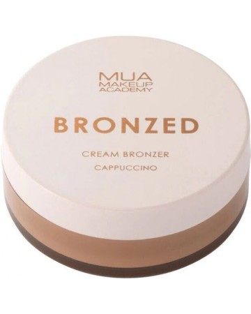 MUA Bronzed Cream Bronzer & Contour Cappuccino, 14g MUA Bronzed Cream Bronzer & Contour Cappuccino, 14g