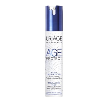 Uriage Age Protect Multi-Action Fluid Cream, Anti-Wrinkle Multi-Action Cream for Normal / Combination Skin 40ml