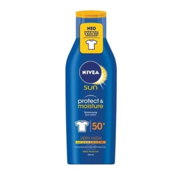 Nivea Sun Protect & Moisture Lotion SPF50+, crema solare idratante lozione 200 ml