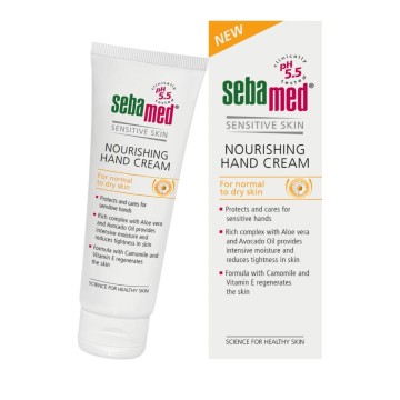 Sebamed Nourishing Hand Cream,  Κρέμα Χεριών για Κανονικό / Ξηρό Δέρμα 75ml