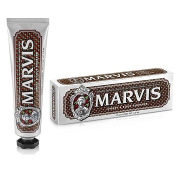 Marvis Sweet & Sour Rhubarb Toothpaste, 75ml Marvis Sweet & Sour Rhubarb Toothpaste, 75ml