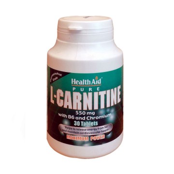 Health Aid L - Carnitine 30 ταμπλέτες