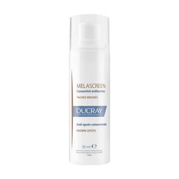 Ducray Melascreen Soin solaire concentré à la formule fluide... Ducray Melascreen Soin solaire concentré à la formule fluide...