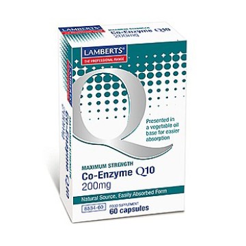 Ламбертс Коэнзим Q10 200 мг 60 капсул