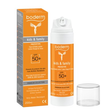 Boderm Prototype Kids & Family Face & Body Lotion SPF50+, 200ml Boderm Prototype Kids & Family Face & Body Lotion SPF50+, 200ml
