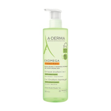 A-Derma Exomega Control, Μαλακτικό Gel Καθαρισμού 2 σε 1 κατά του Α... A-Derma Exomega Control, Μαλακτικό Gel Καθαρισμού 2 σε 1 κατά του Α...