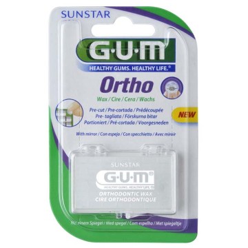 GUM Orthodontic Wax Unflavored (723), Orthodontic Wax 1pc