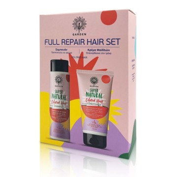 Set per capelli Garden Full Repair Shampoo per capelli colorati 250 ml e balsamo 150 ml