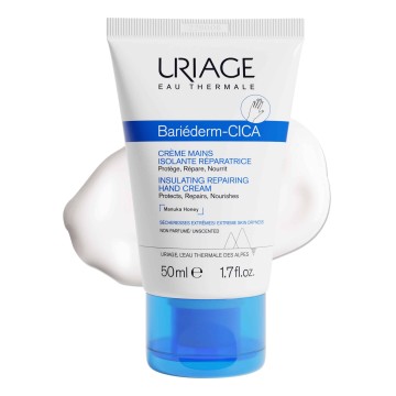 Uriage Bariederm Hand Cream, Ενυδατική/Καταπραϋντική Κρέμα Χεριών 50ml
