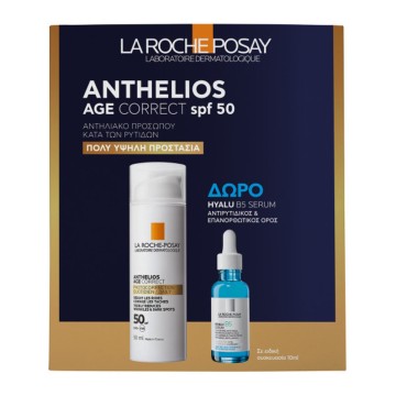 La Roche Posay Promo Anthelios Age Correct Spf50+, 50 ml & Sérum Hyalu B5 10 ml