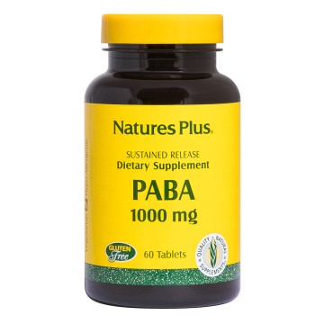 Natures Plus Paba 1000mg 60tabs Natures Plus Paba 1000mg 60tabs