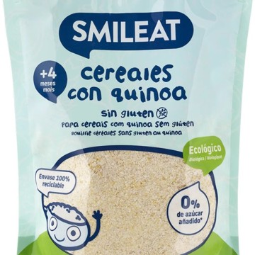 Smileat Bébé Crème de Céréales au Quinoa Bio +4M 200gr