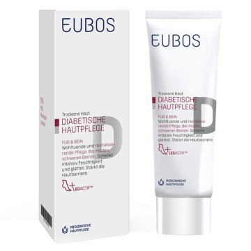 Eubos Diabetics Foot & Leg Crème Multi-Active Crème Pieds 100 ml