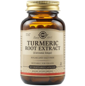 Solgar Turmeric Root Extract Προστασία Ήπατος 60 Capsules Solgar Turmeric Root Extract Προστασία Ήπατος 60 Capsules