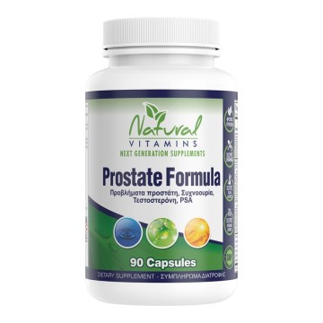 Natural Vitamins Prostate Formula, 90 Capsules