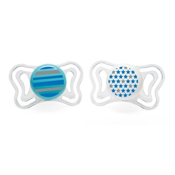 Chicco Pacifier Physio Light Silicone 6-16M 2pcs