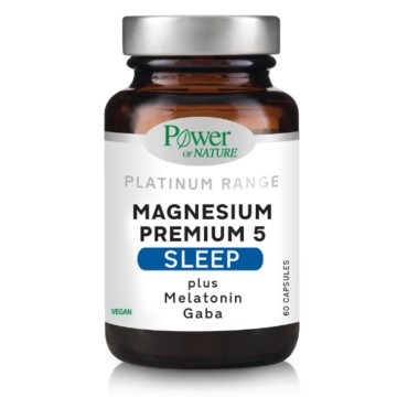 Power of Nature Platinum Range Magnesium Premium 5 Sleep, 60 capsules