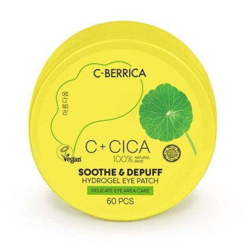 Natura Siberica C+Cica Soothe & Depuff Hydrogel Eye Patch, 60 τεμάχια