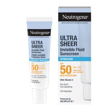 Neutrogena Ultra Sheer Invisible Fluid Hydration, Αντηλιακό Προσώπο... Neutrogena Ultra Sheer Invisible Fluid Hydration, Αντηλιακό Προσώπο...