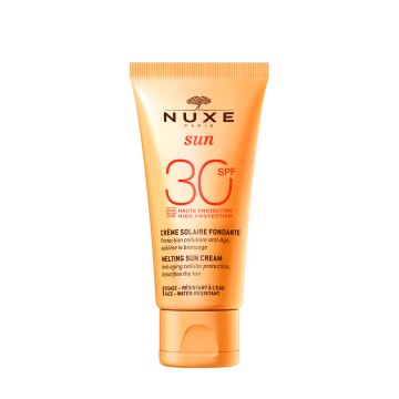 Nuxe Sun Delicious Cream, kundër plakjes nga dielli - Krem fytyre me pika kafe SPF30, 50ml
